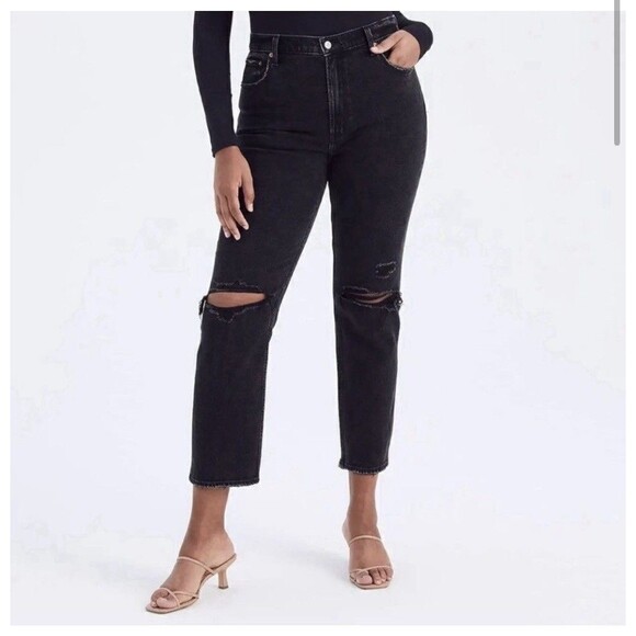 Abercrombie & Fitch The Ankle Straight Ultra High Rise Women’s Jeans Size 29/8 - Picture 3 of 11